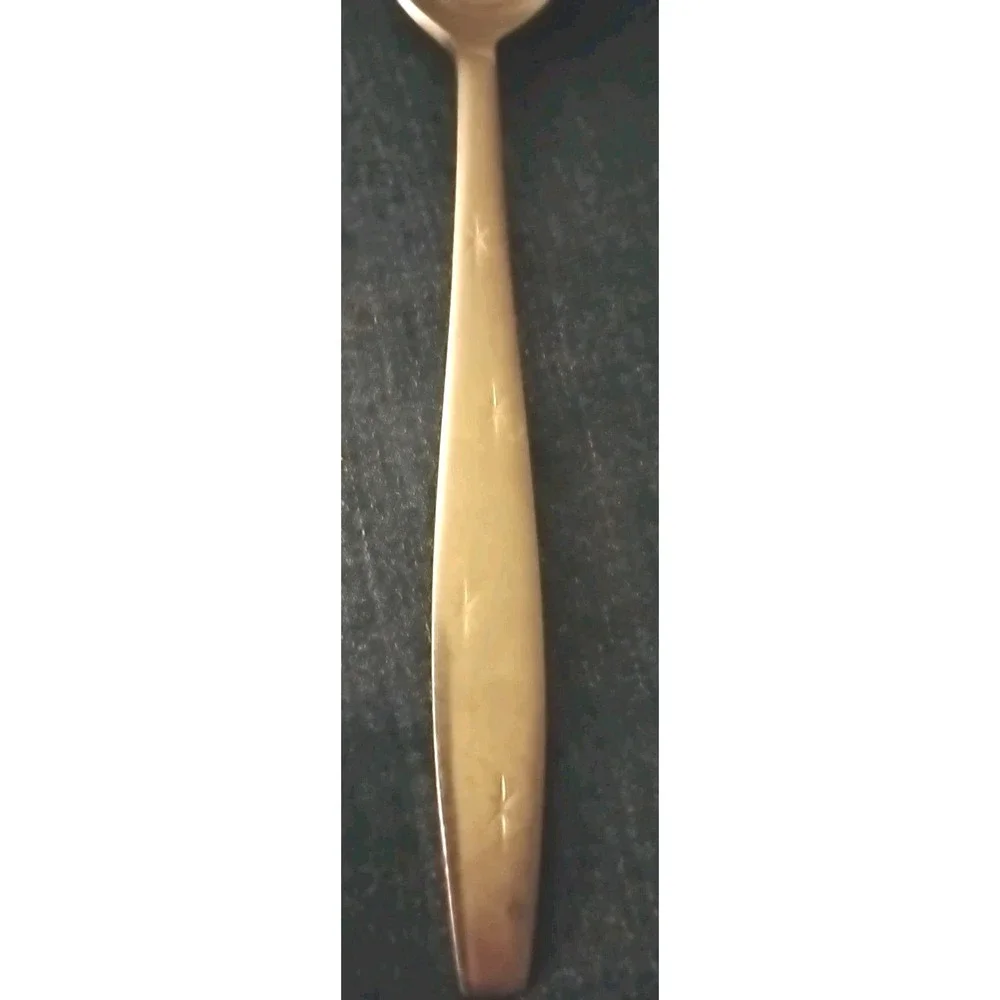 Stars Stainless Serving Silverware 2 pc Atomic Lg Spoon Spork Japan Discont PTC5